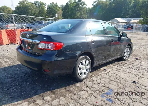 2011 Toyota Corolla Le из США, поврежденный, VIN 2T1BU4EE9BC734007
